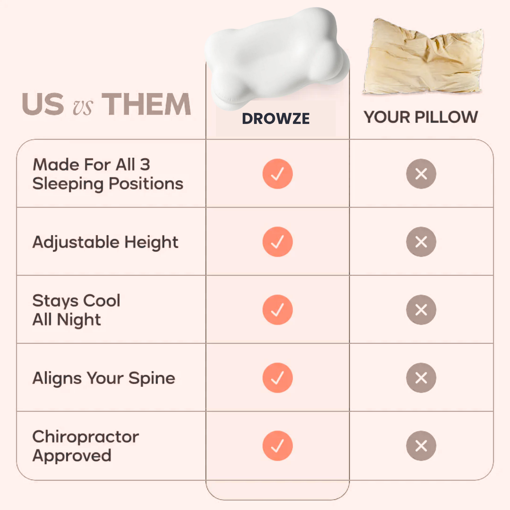 DriftCloud™ Pillow