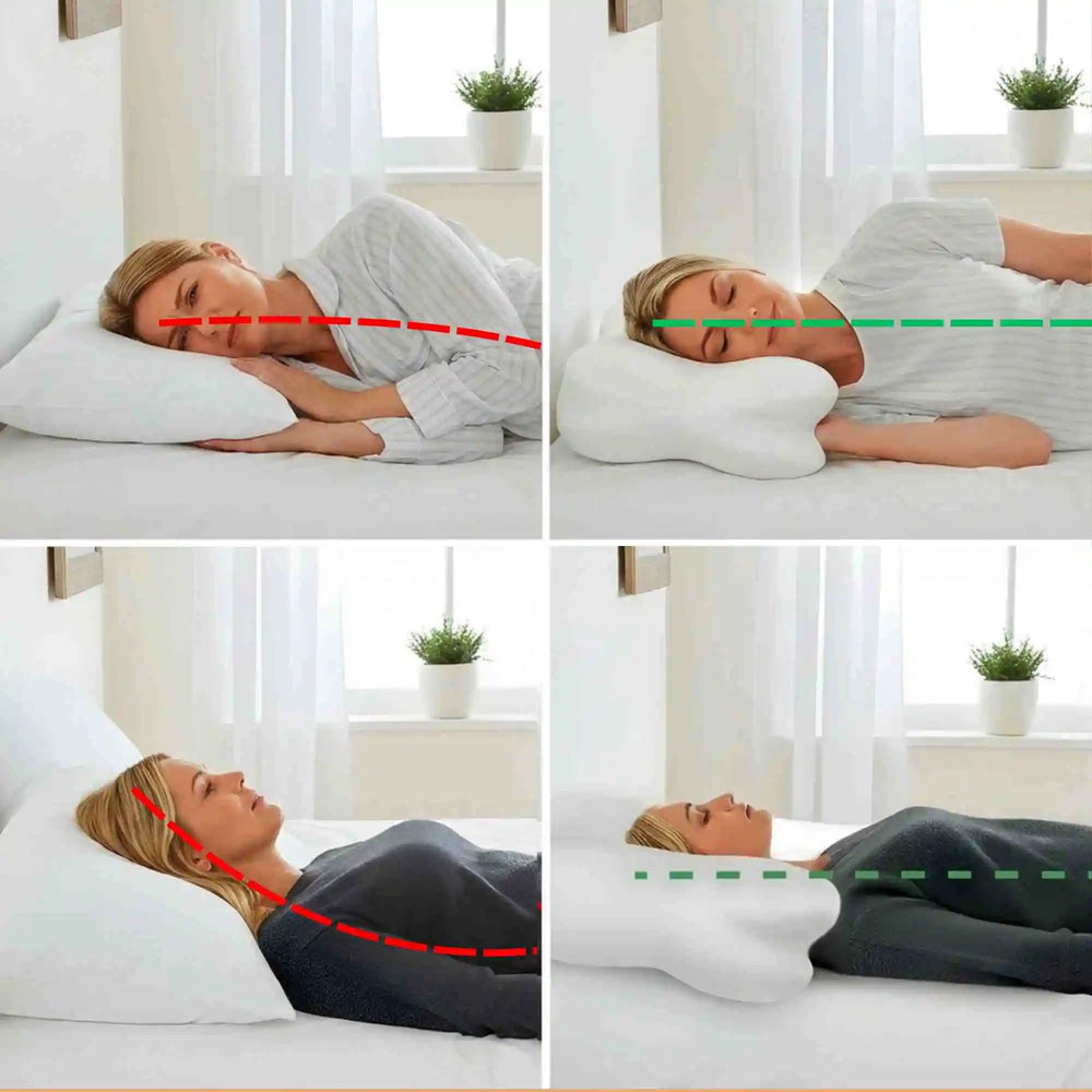 Two heights in one pillow